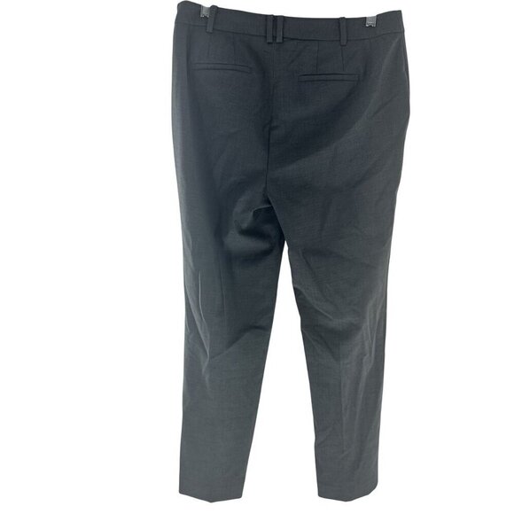 Talbots Petites Womens Dress Pants Size 8P Gray Wool Blend - Picture 2 of 7